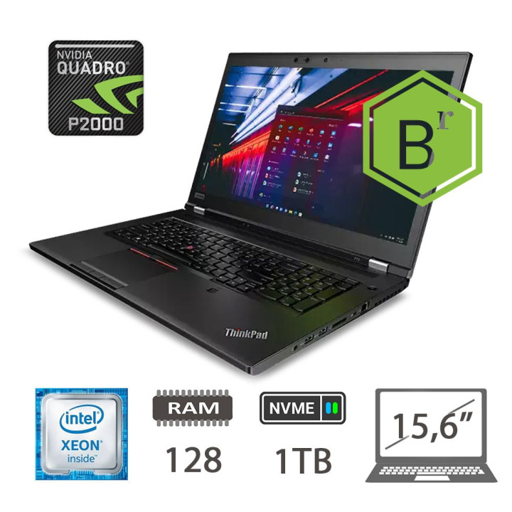 REGLOO LENOVO P52 XEON E-2176M128NVME1TBP2000W10PB